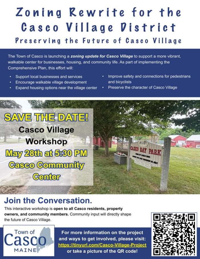 Casco Village Rezoning Project
