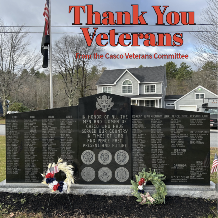 Casco Veterans Memorial Image