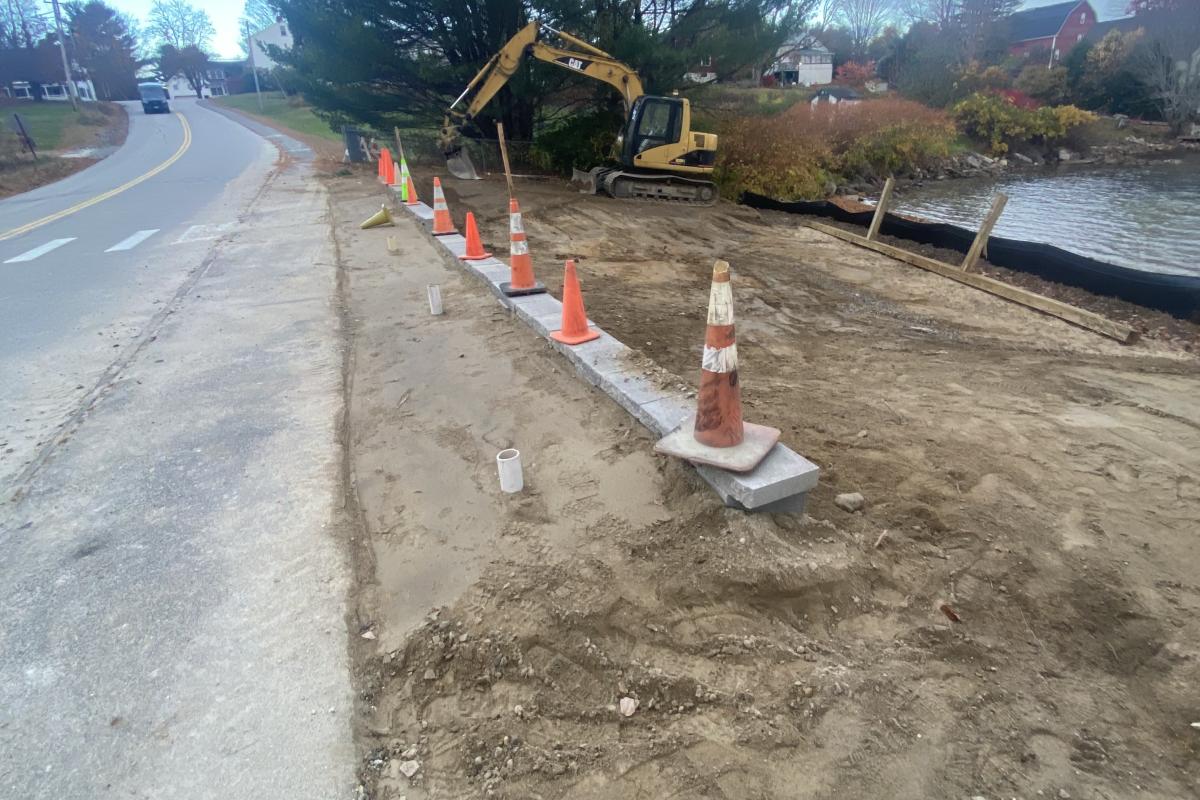 Pleasant Lake Beach Repairs