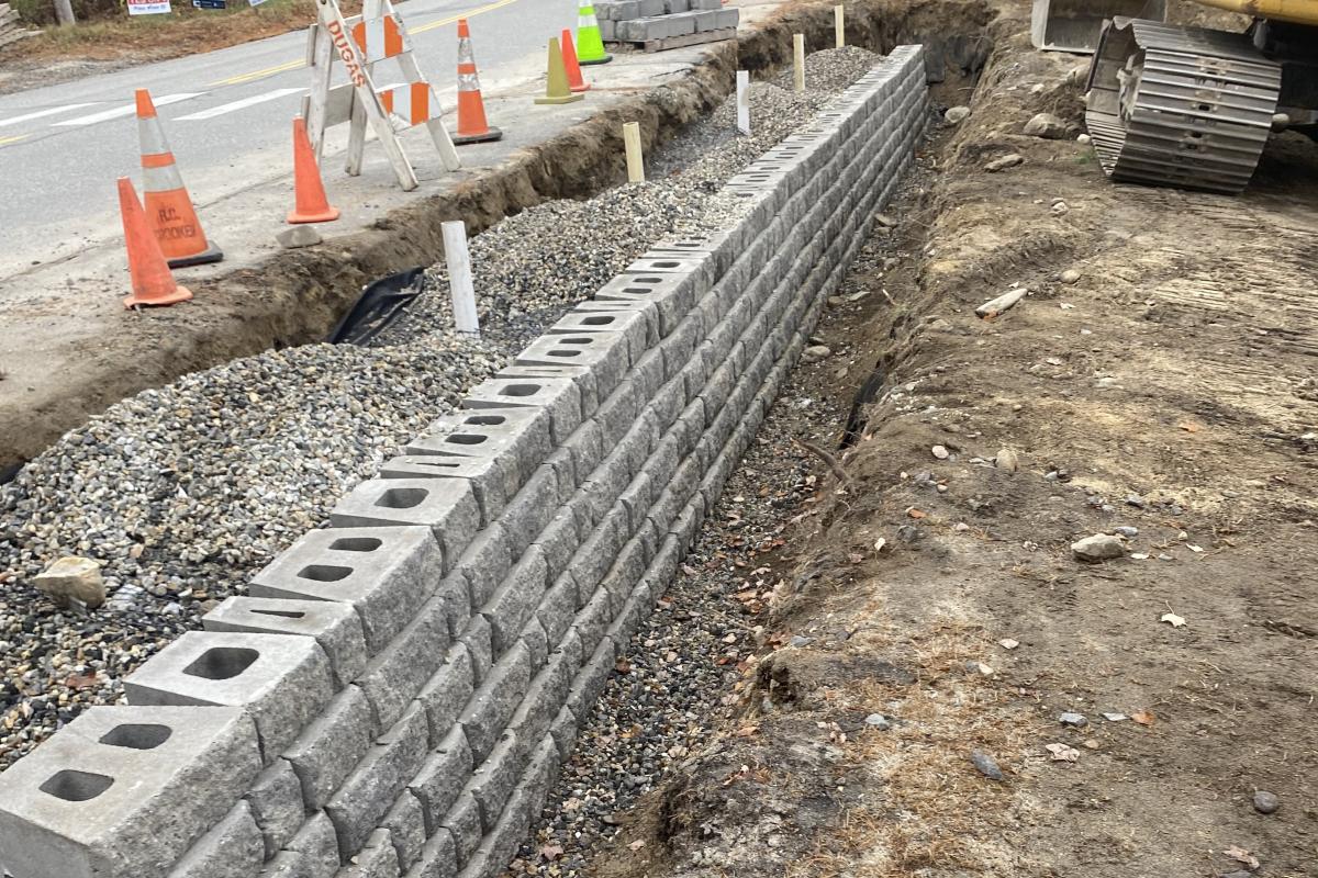 Pleasant Lake Beach Repairs