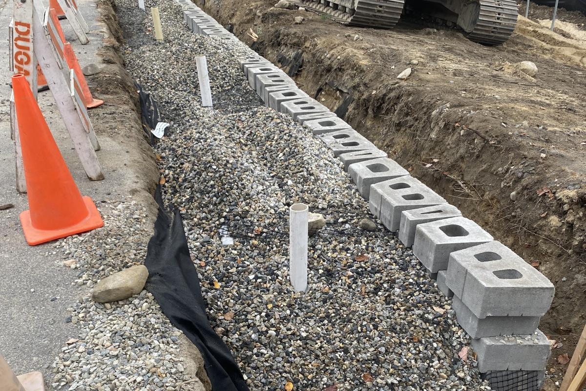 Pleasant Lake Beach Repairs