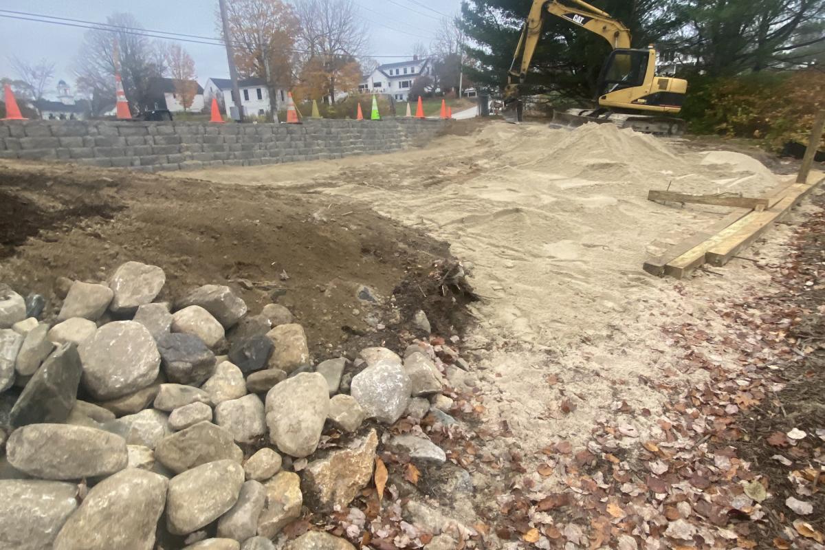 Pleasant Lake Beach Repairs