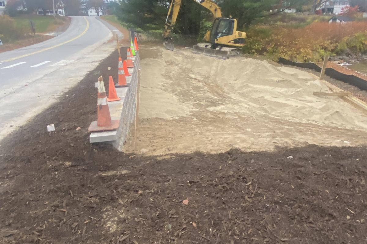 Pleasant Lake Beach Repairs
