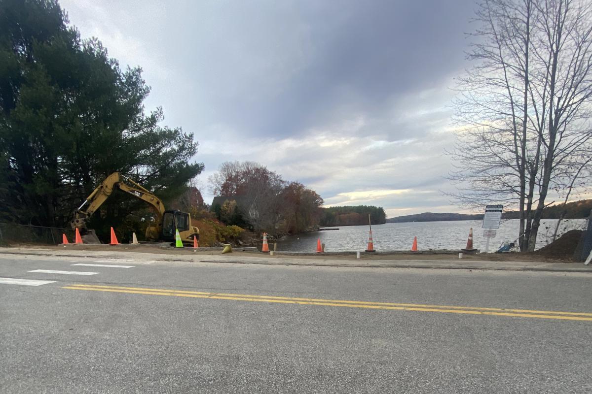 Pleasant Lake Beach Repairs