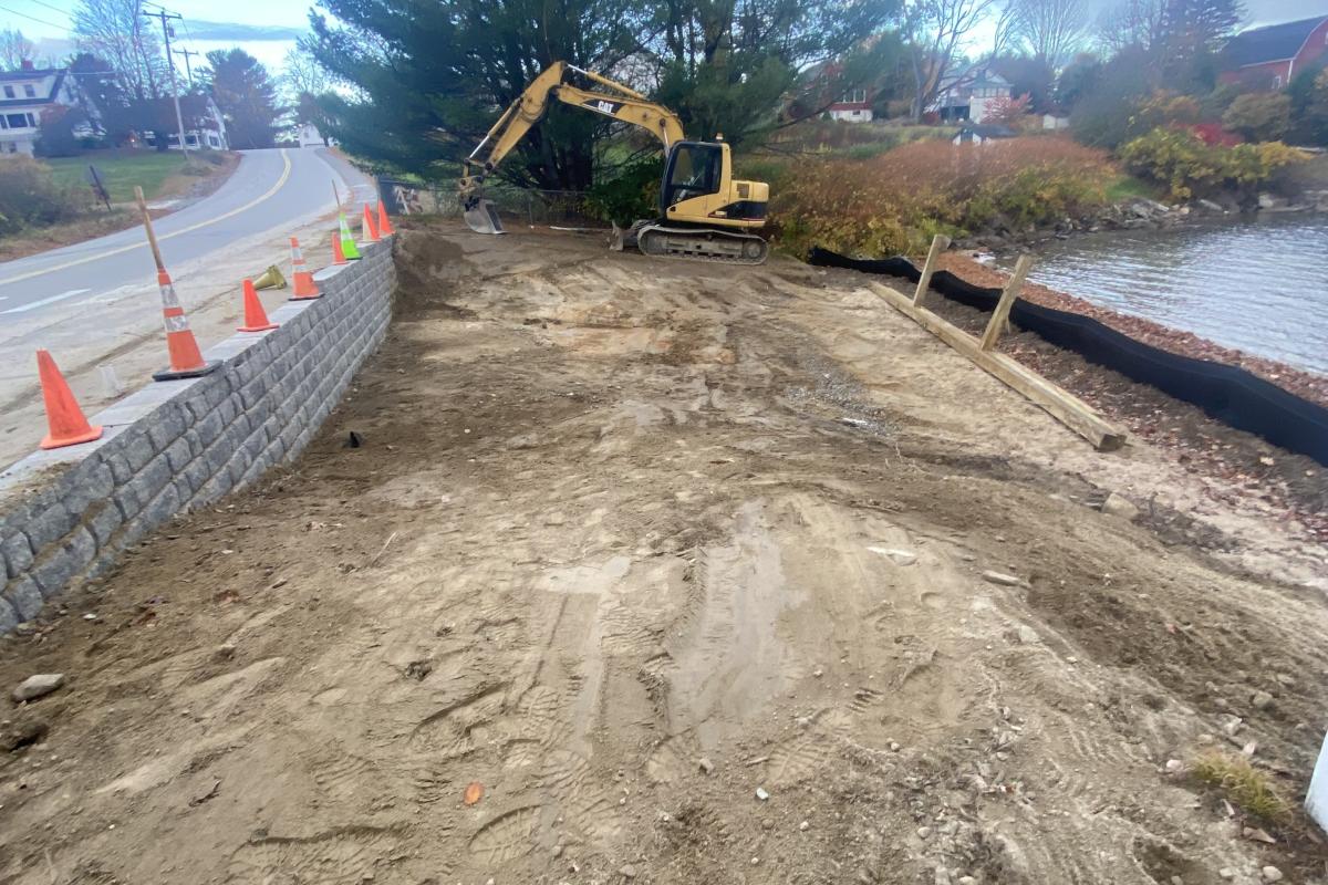 Pleasant Lake Beach Repairs