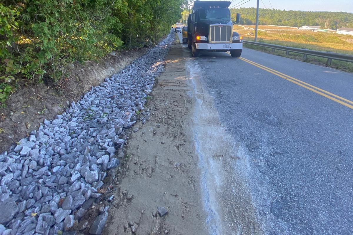 Mayberry Hill Road Ditching