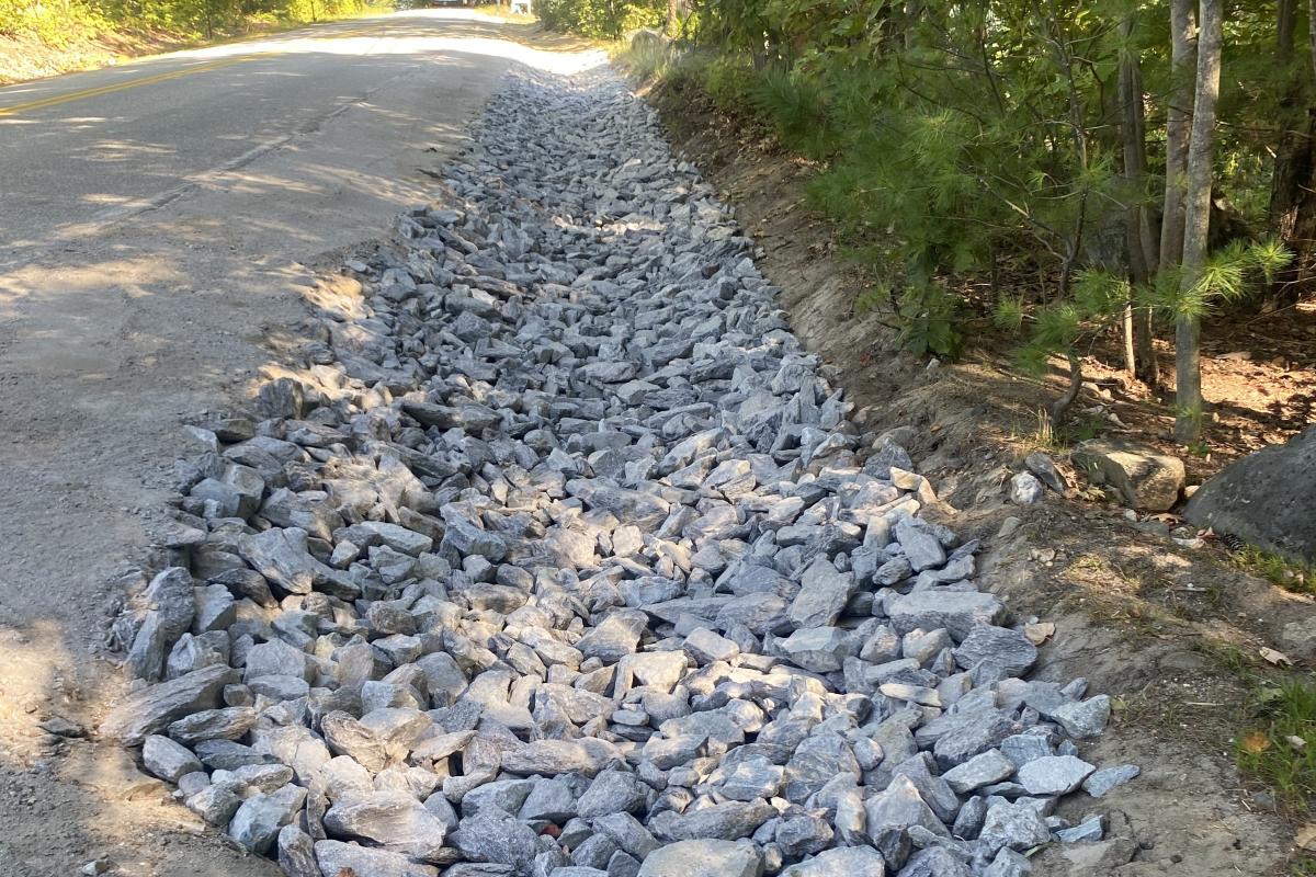 Quaker Ridge Road Ditching