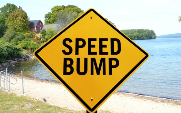 Speed Bump SIgn